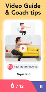 Workout for Women: Fit at Home android2mod screenshots 7