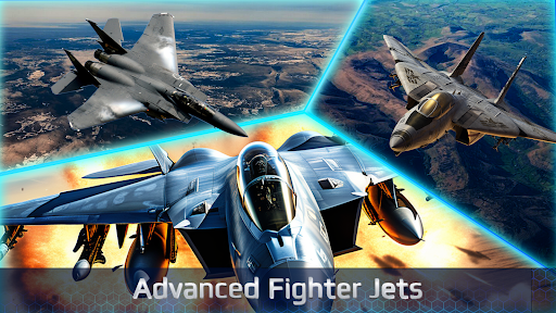Android application Modern Sky Combat: Fighter Jet screenshort
