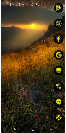 Snap Yellow Icon Pack