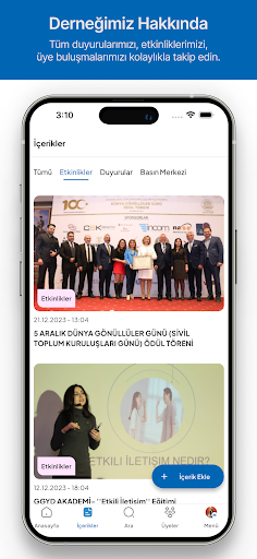 GGYD - Mobil Platform Screen 3