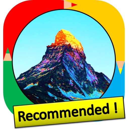 Color by Number - alps  Icon
