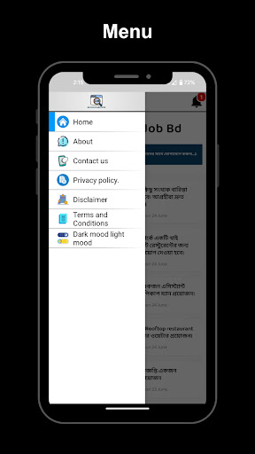 Restaurant Job Bd Screen 3