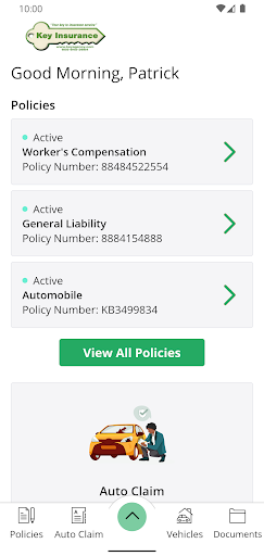 Key Insurance Inc Online Screen 2