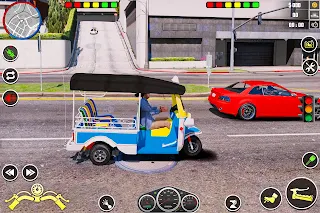 Real Auto Rikshaw Simulator 3d - Screenshot 3