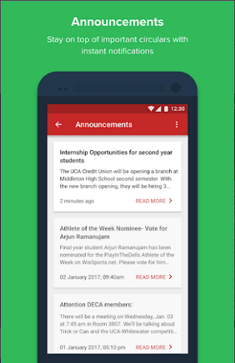 Android application RAJAS DENTAL COLLEGE screenshort