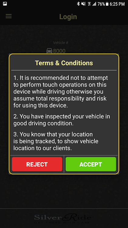 SilverRide Driver - 8.10 - (Android)