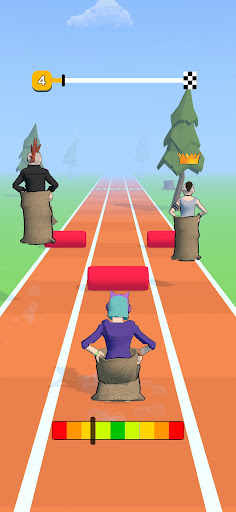 Android application Sack Race 3D screenshort