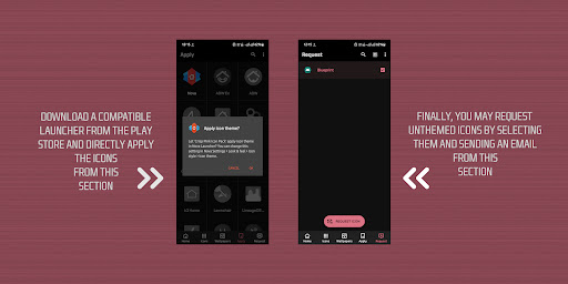 Screenshot of Crisp Pink Icon Pack