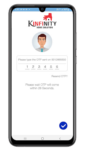 Infinity Home Solution Screen 3