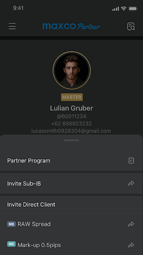 Maxco Partner Screen 2