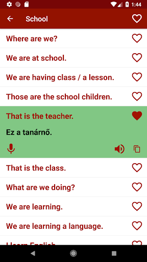 Learn Hungarian Offline For Go Screen 2