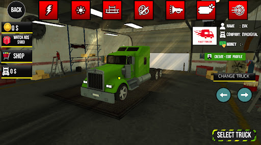 Truck Club Simulation Real Screen 2