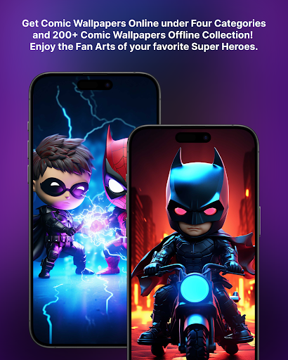 Comic Wallpapers Screen 3