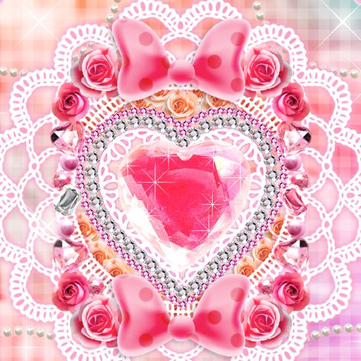 Cute Theme Glittery Romance logo