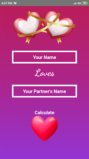 Android application Real Love Calculator-Prank screenshort