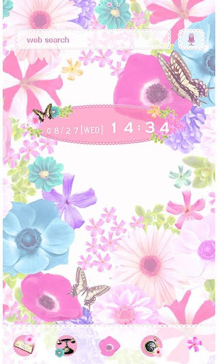 Android application Flowers Theme-Sweet Bouquet- screenshort