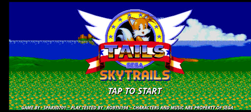 Android application Tails Skytrails screenshort