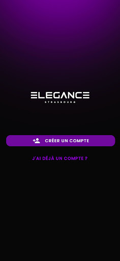 Android application EleganceRDV screenshort