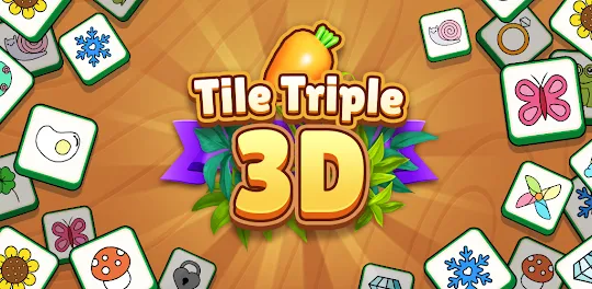 Tile Triple 3D - マッチマスター