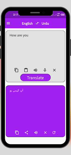 Urdu To English Translator Screen 3