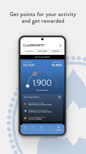 Screenshot of Club Pilates