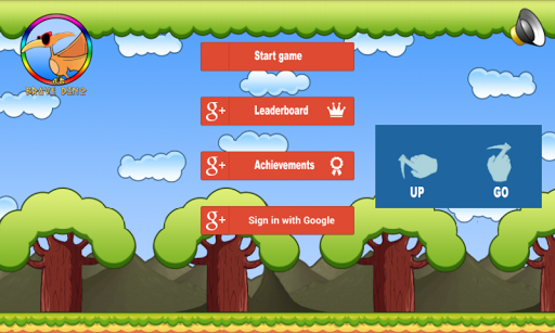 Android application Brave Dino - Escape from woods screenshort