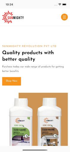 Android application Sunmighty Revolution screenshort