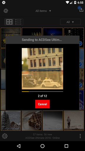 Screenshot of ACDSee Mobile Sync