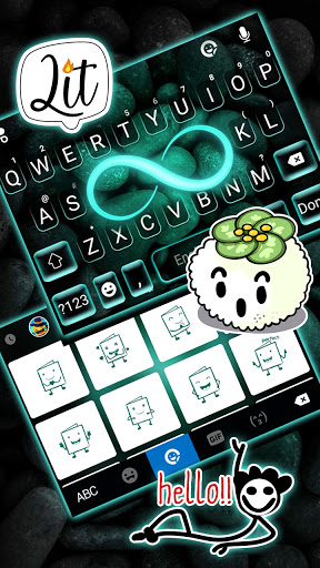 Neon Infinite Stone Keyboard B Screen 3