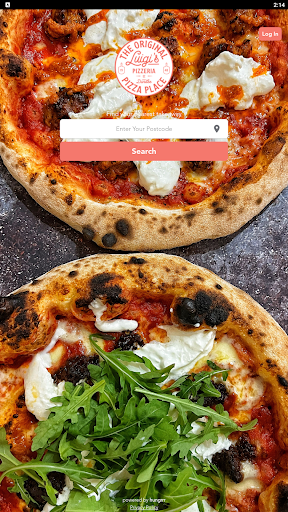 Android application Luigi's Pizzeria screenshort