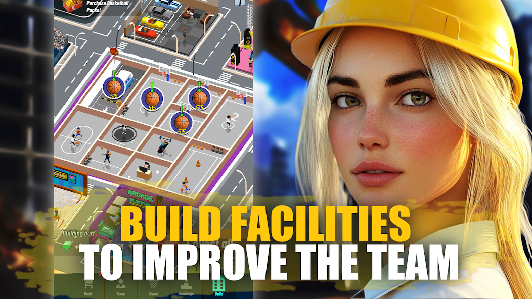 Idle Basketball Manager 2025 MOD APK screenshot