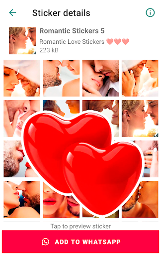 Love stickers for WhatsApp Screen 3