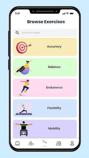 Android application TruFit- Adaptive Fitness screenshort