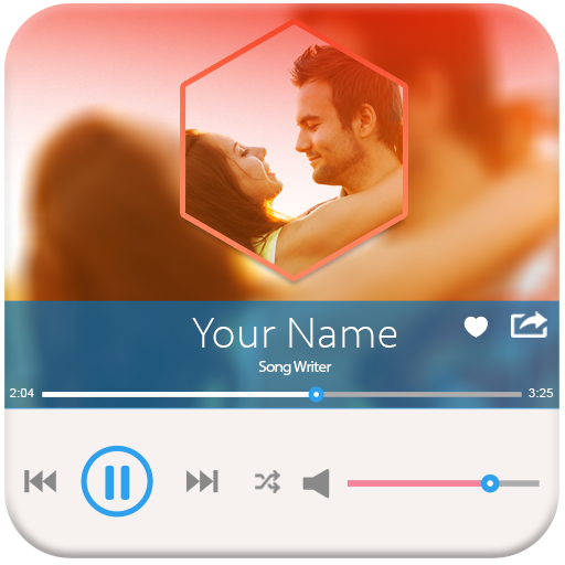 Music Player Photo Album Theme  Icon