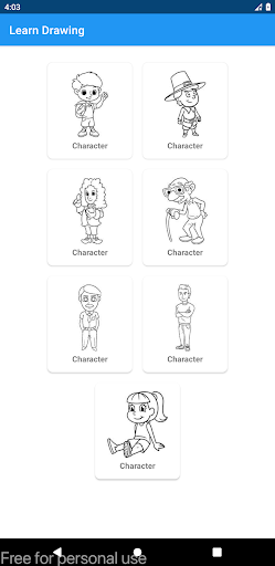 Learn Drawing Screen 2