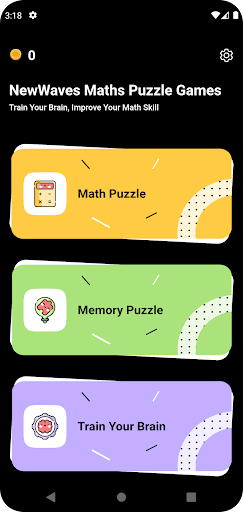 NewWaves Maths Puzzle Games Screen 3