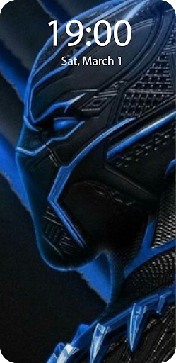 Black Live Wallpaper Parallax Screen 3