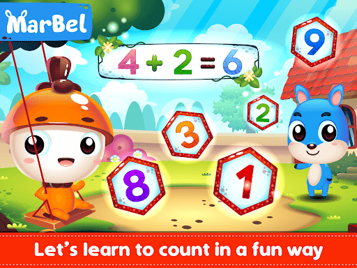 Screenshot of Marbel Kids Learn To Count
