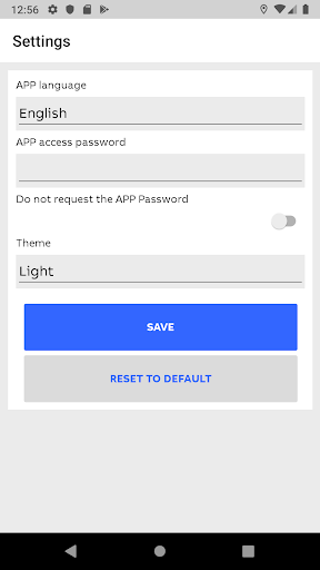 Anteprima dell'app