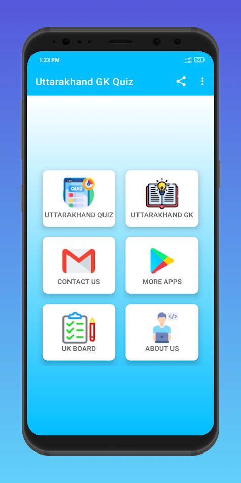 #1. Uttarakhand GK Quiz (Android) Podle: SHUBHAM BISHT