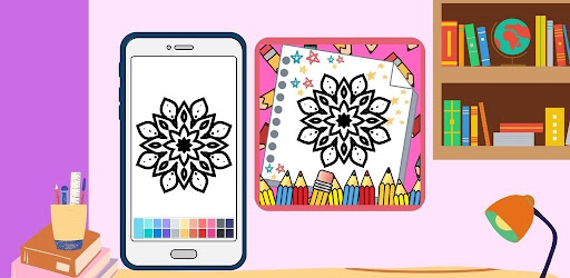 Diya Mandala Coloring Game