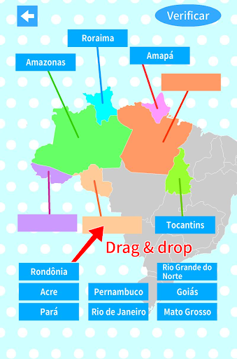 Visualização do aplicativo