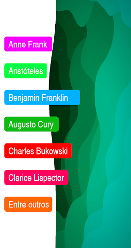 Android application Pensadores - Citações diversas screenshort