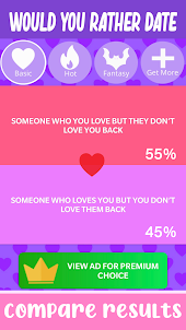 Would You Rather Date…? - Girl