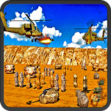 Helicopter War: Enemy Base Helicopter Flying Games icon