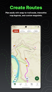 Gaia GPS : Cartes de randonnée tout-terrain MOD APK (Premium débloqué) 3