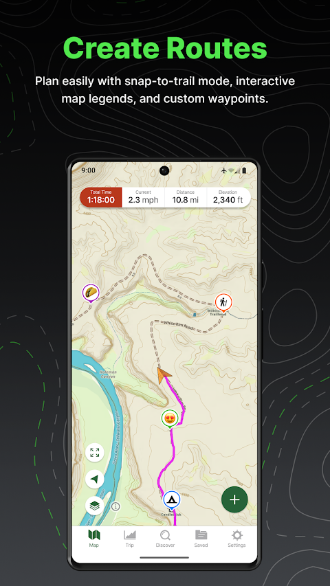 Gaia GPS: Offroad Hiking Mapsのおすすめ画像3