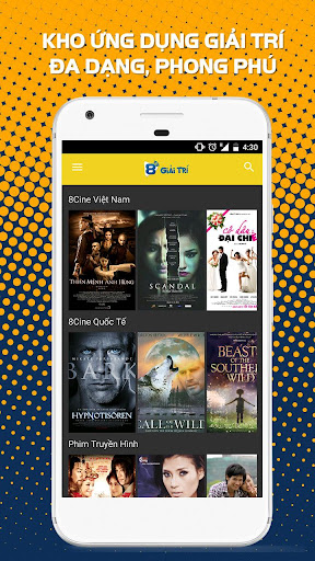 Android application 8GiaiTri - Xem Vô Tư screenshort