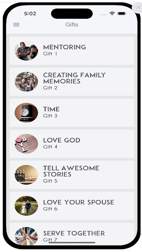 Faith Builders App Screen 3