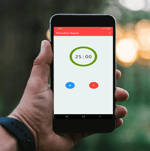Pomodoro Clock Screen 2
